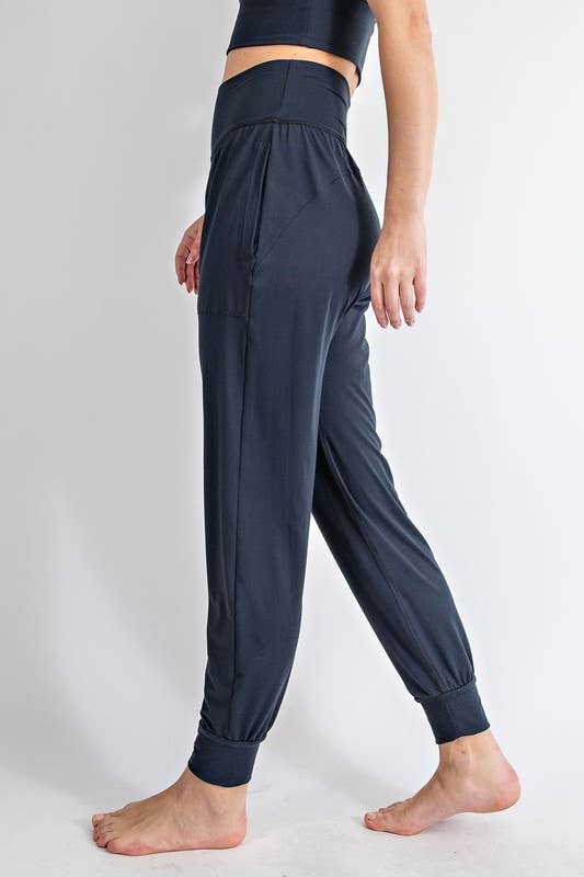 Butter Soft Solid Jogger with Pockets
